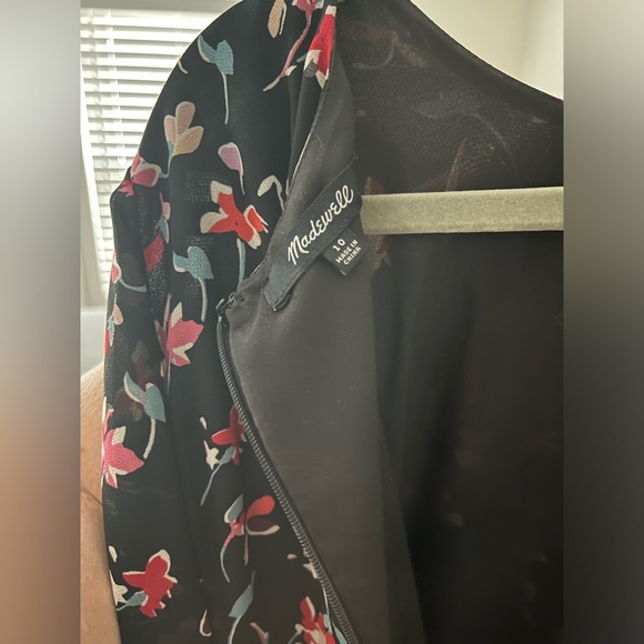 Size 10 Madewell Midi Dress - Picture 4 of 5
